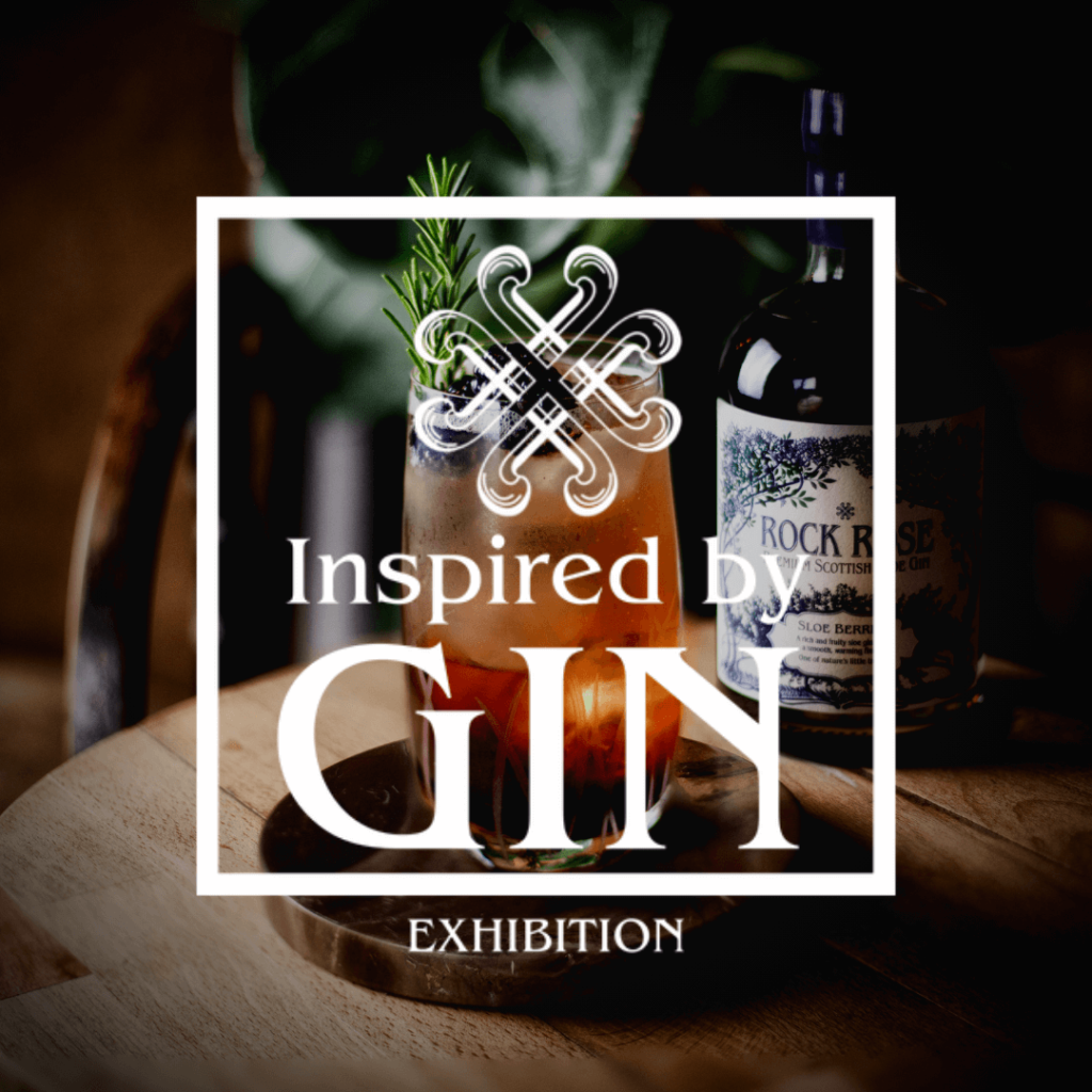 Inspired by Gin exhibition logo