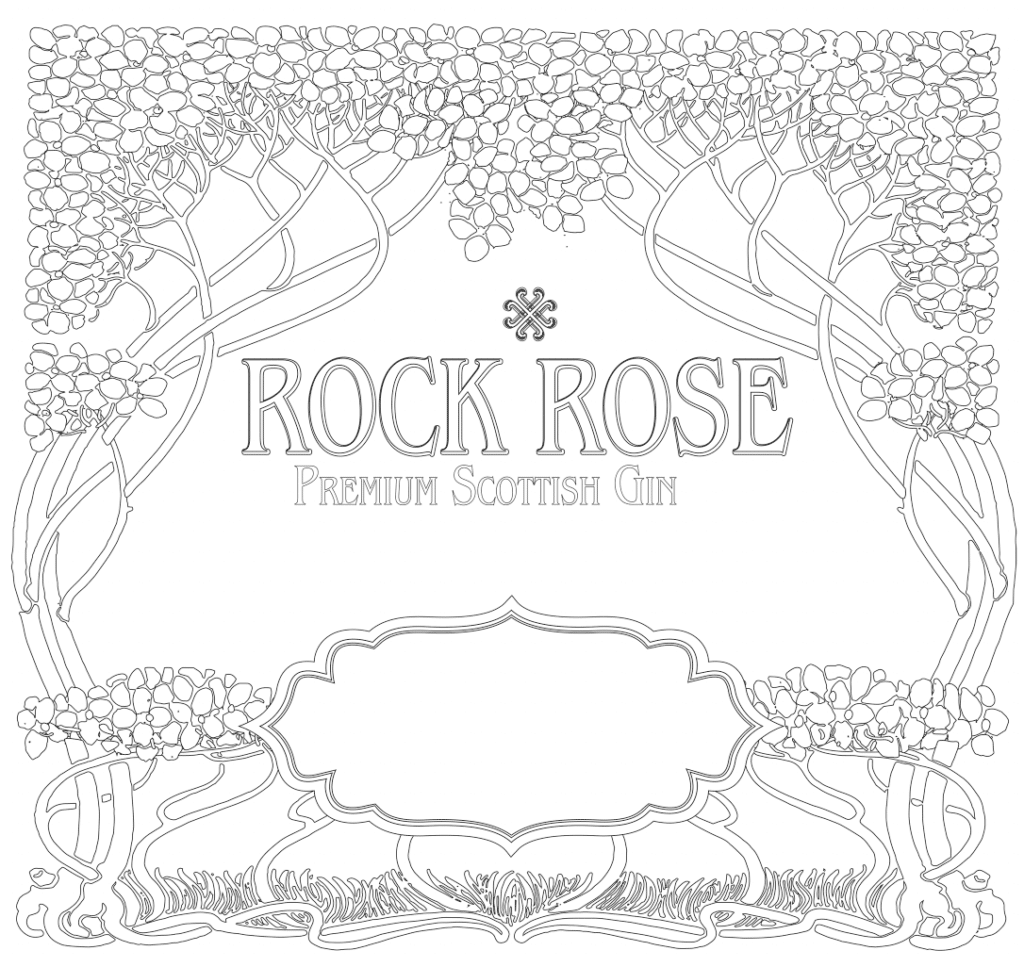 Rock Rose Blank Label