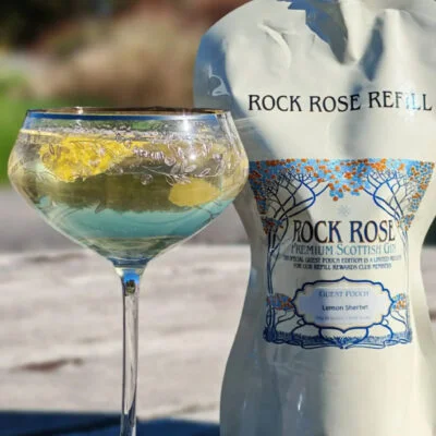 Lemon Sherbet Gin Spritz