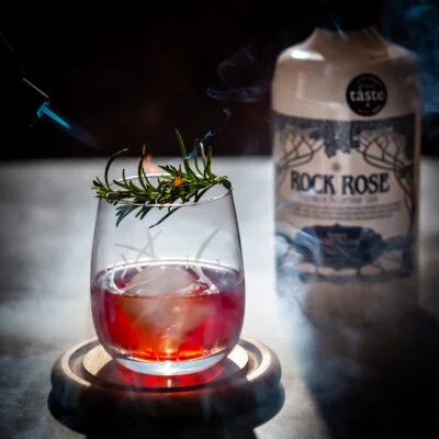 Rosemary-Smoked Negroni